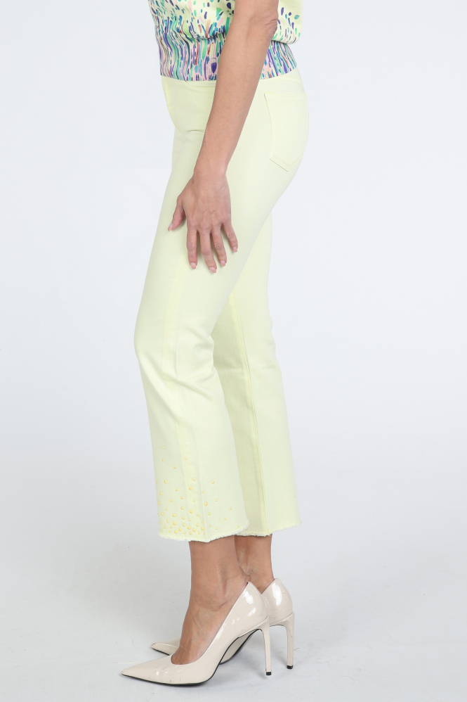 Marc Cain AC 82.10 D03 Jeans Geel