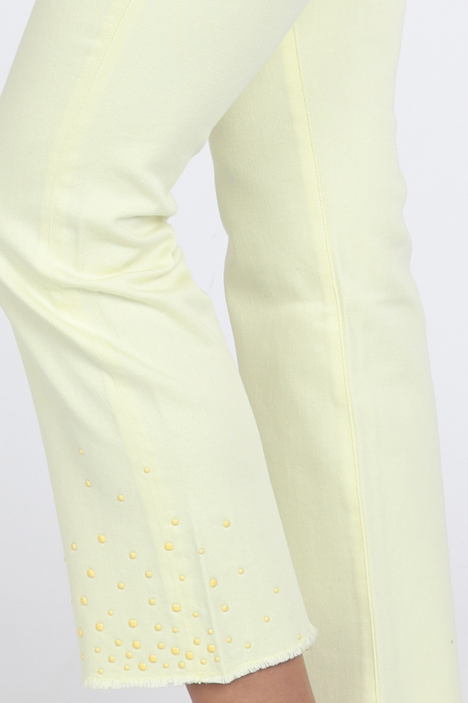 Marc Cain AC 82.10 D03 Jeans Geel