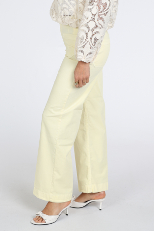 Rosner Audrey Wide Leg Pocket  Geel