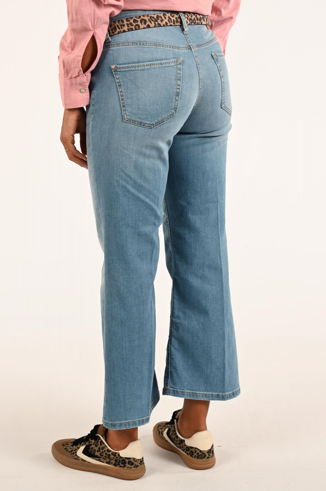 Cambio francesca trench Jeans Blauw