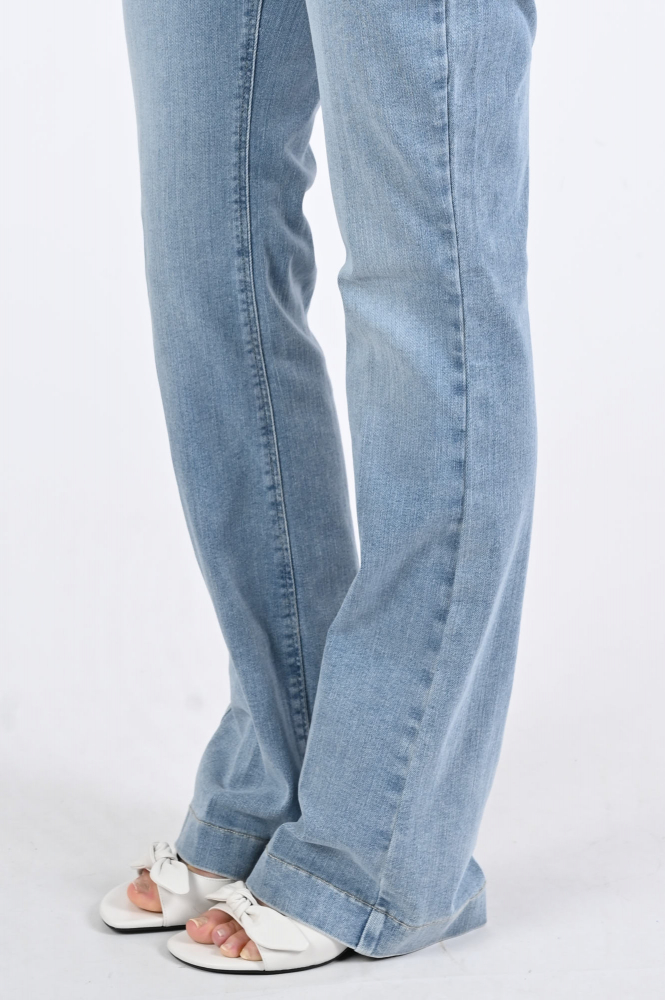 Mac Dream boot long Jeans Blauw