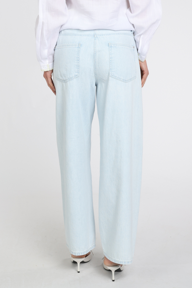 Cambio Baggy 9108012104 Jeans Blauw