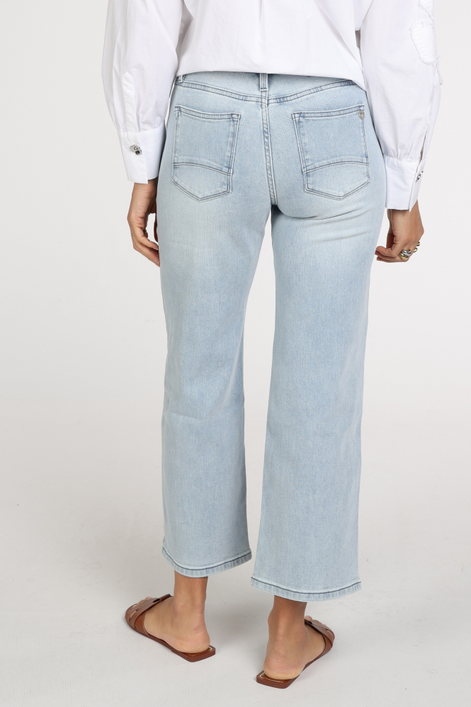 Florez sophie straight Jeans Blauw