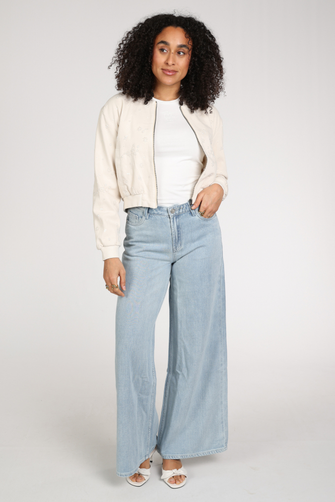 Florez live wide Jeans Blauw