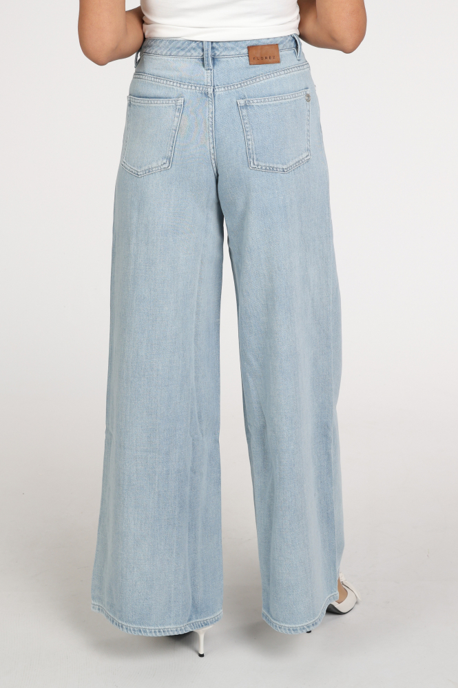 Florez live wide Jeans Blauw