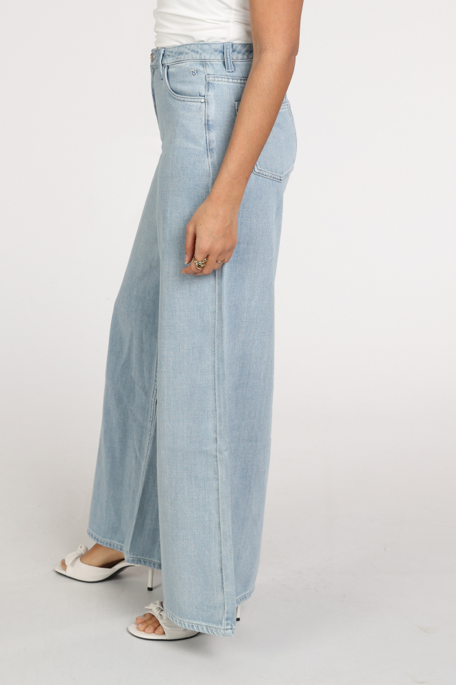 Florez live wide Jeans Blauw