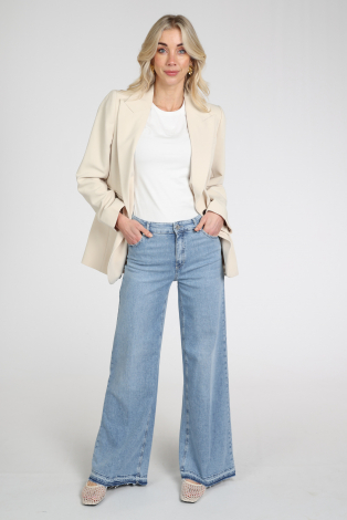 Rosner Audrey wide leg palazzo Blauw