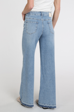 Rosner Audrey wide leg palazzo Blauw