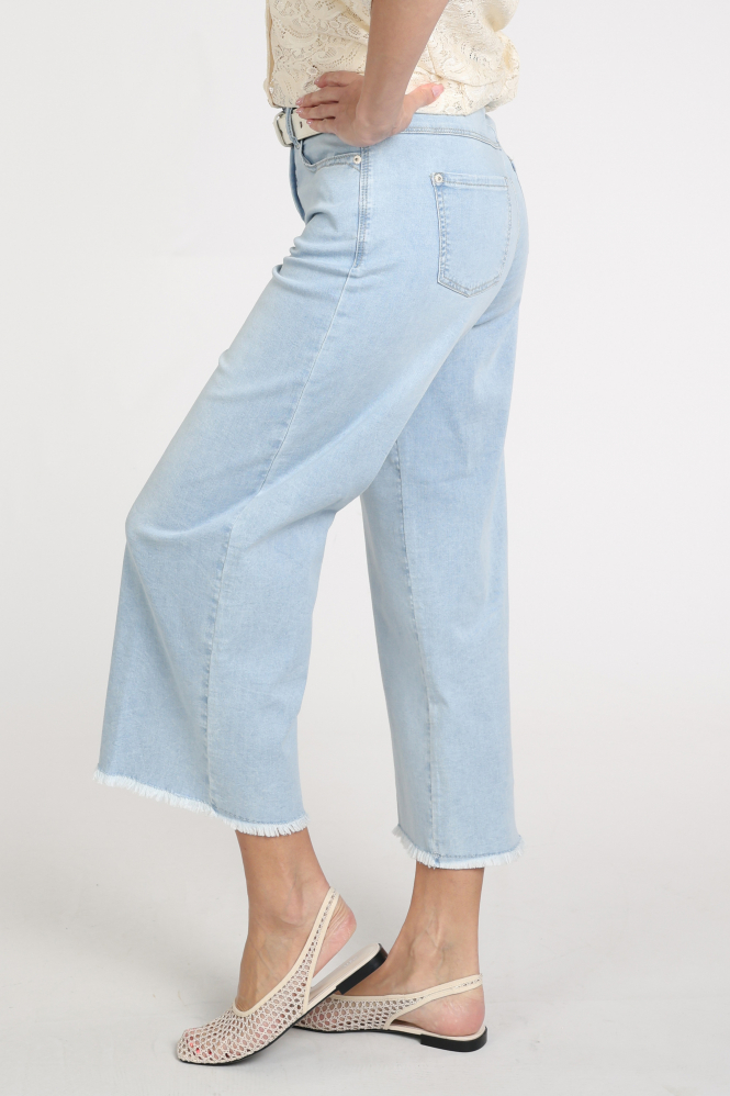 Mac Dream Wide Jeans Blauw