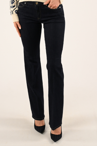Cambio Paris flared HR Blauw