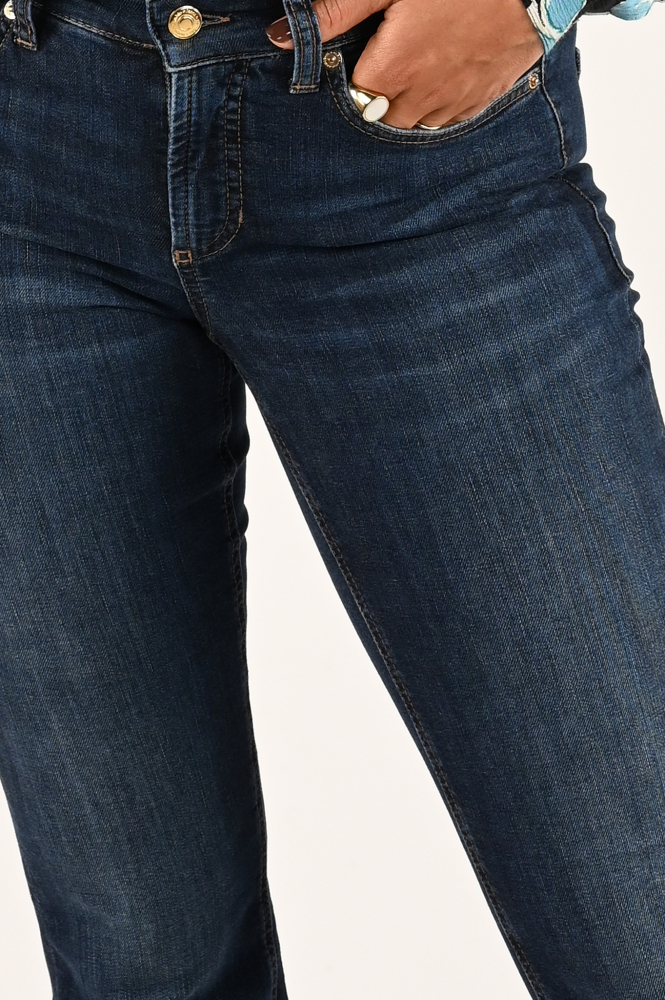 Cambio Piper long Jeans Blauw