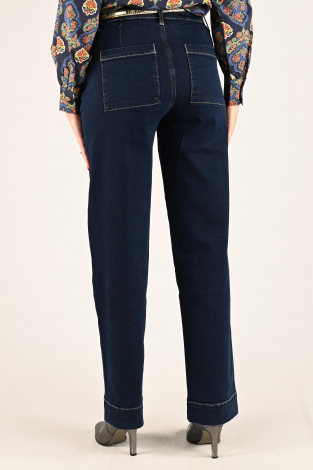 Geisha 41620-99 Blauw