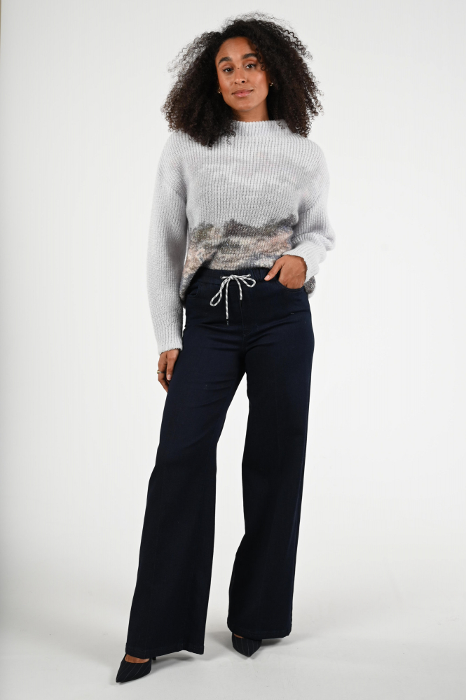 Marc Cain ZS 82.03 D04 Jeans Blauw