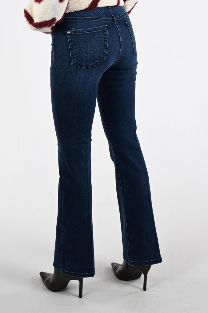 Cambio Philia flared Jeans Blauw