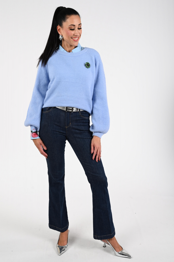 Rosner Antonia bootcut 341 Jeans Blauw
