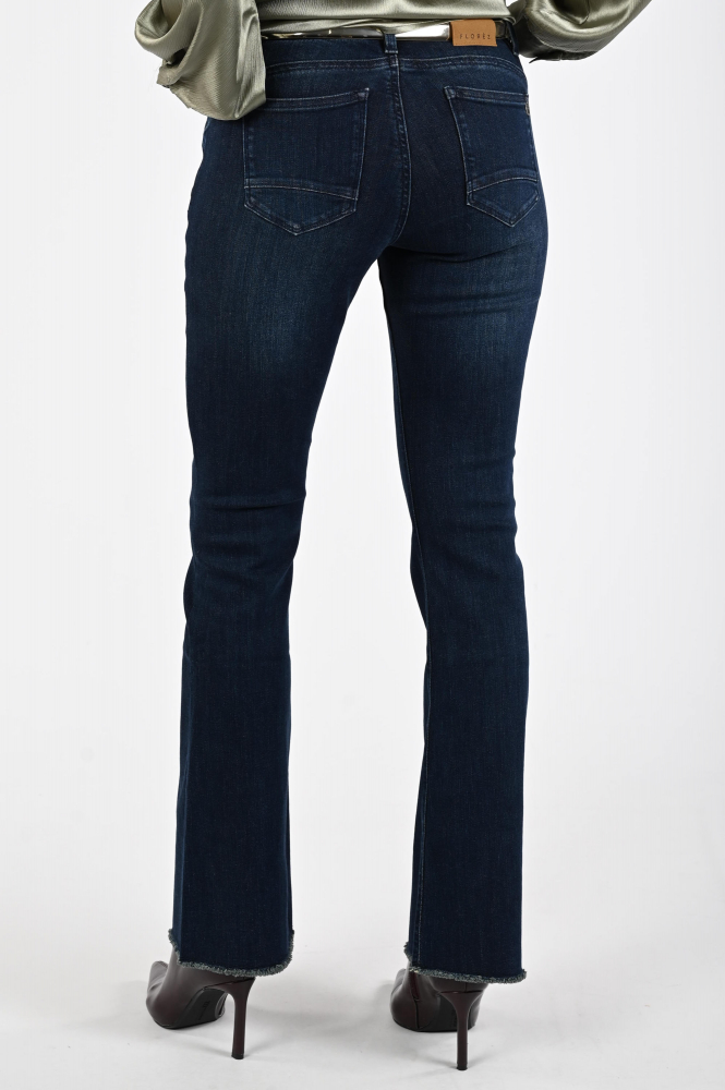 Florèz Florez Flared Jeans Blauw