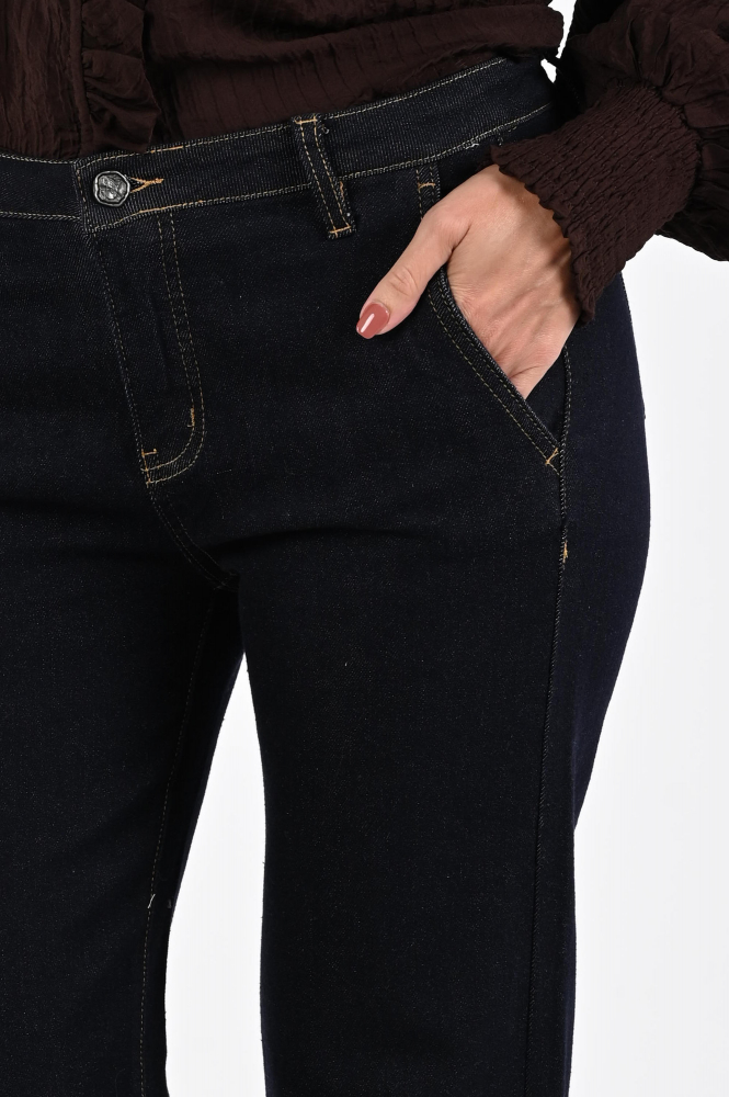Florèz Rowie Straight Jeans Blauw