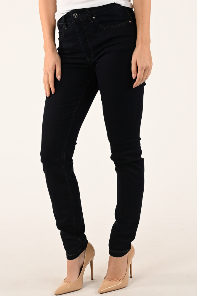Mac Dream Skinny Jeans Blauw