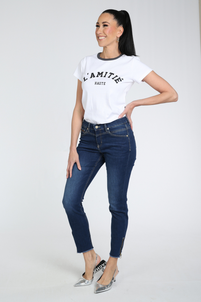Mac Rich Slim Jeans Blauw