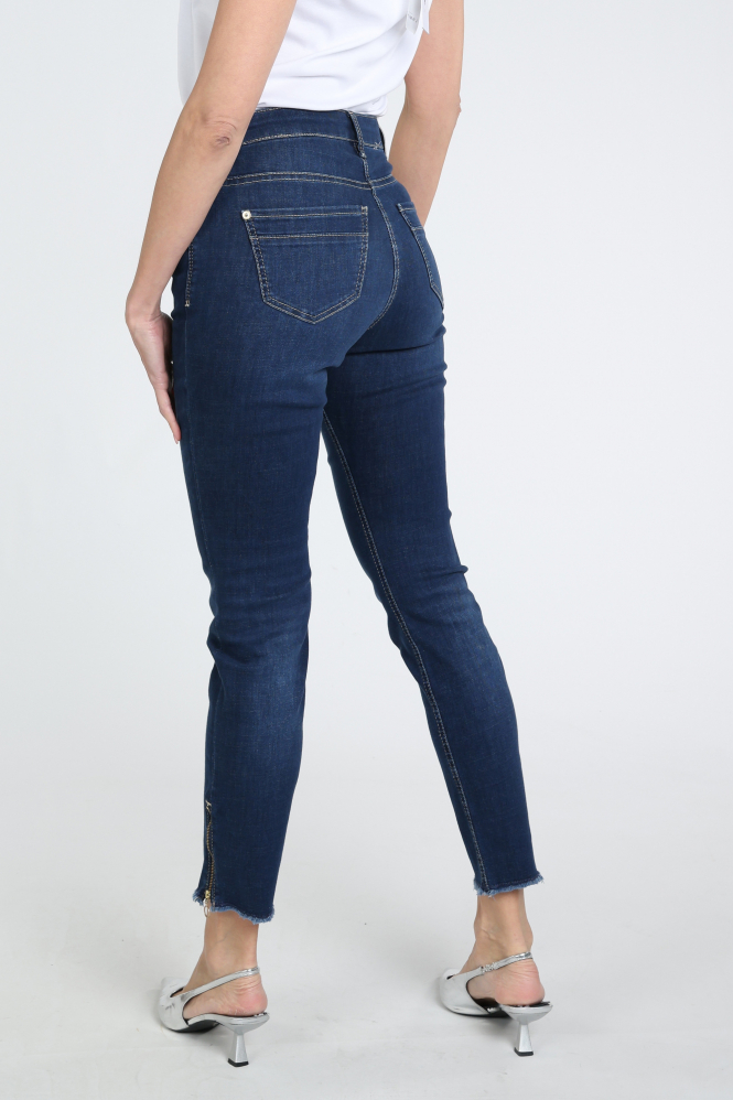 Mac Rich Slim Jeans Blauw