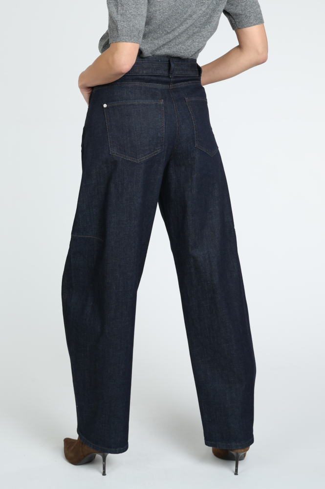 Cambio Baggy 9134x14303 Jeans Blauw