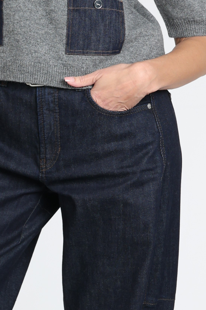 Cambio Baggy 9134x14303 Jeans Blauw