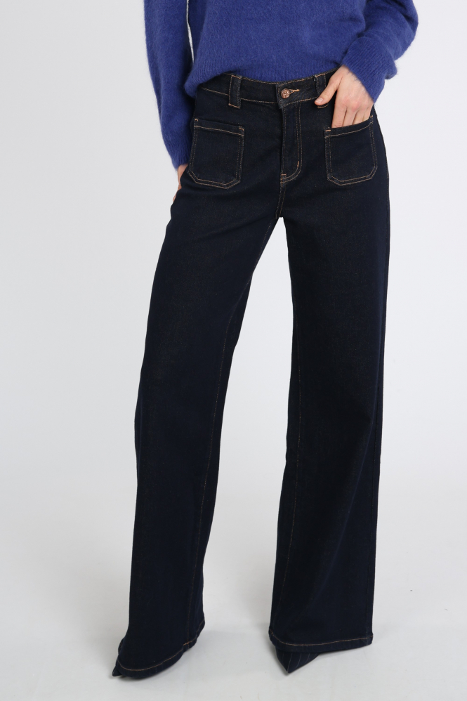 Florez lucia jeans cr0792 Jeans Blauw