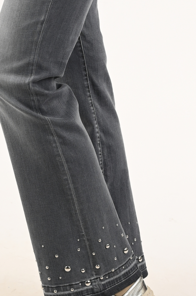 Cambio paris flared 9226 Jeans Grijs
