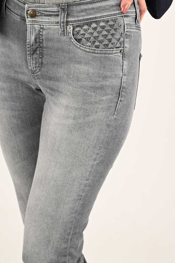 Cambio Piper 9221008329 Jeans Grijs