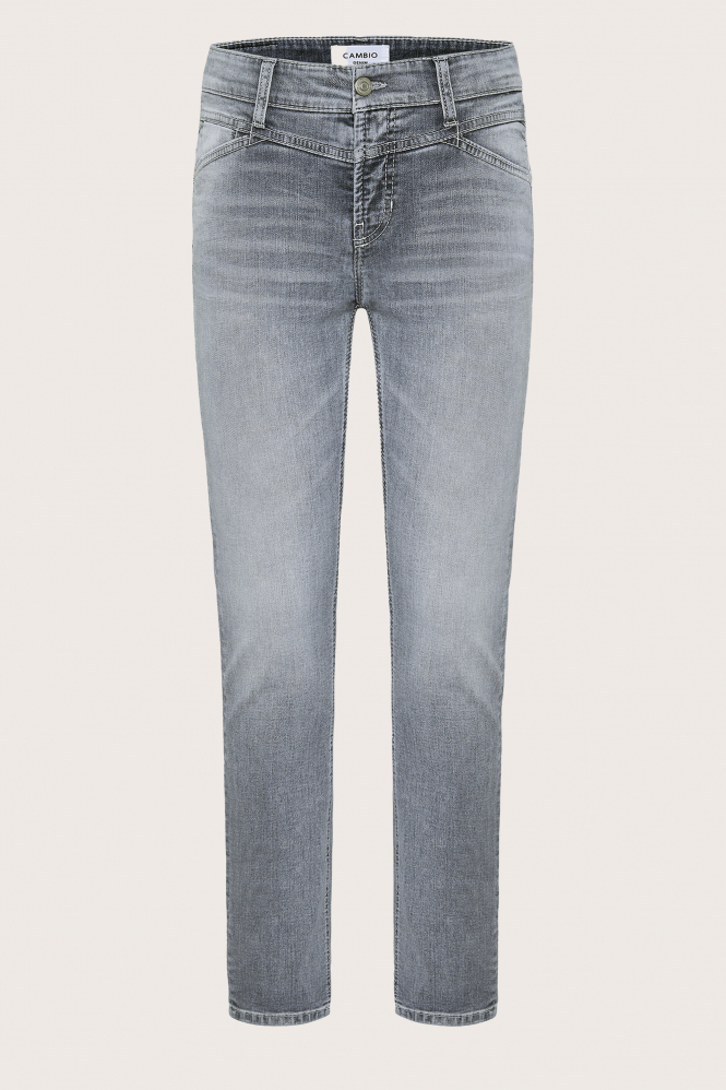 Cambio Parla seam HR Jeans Grijs