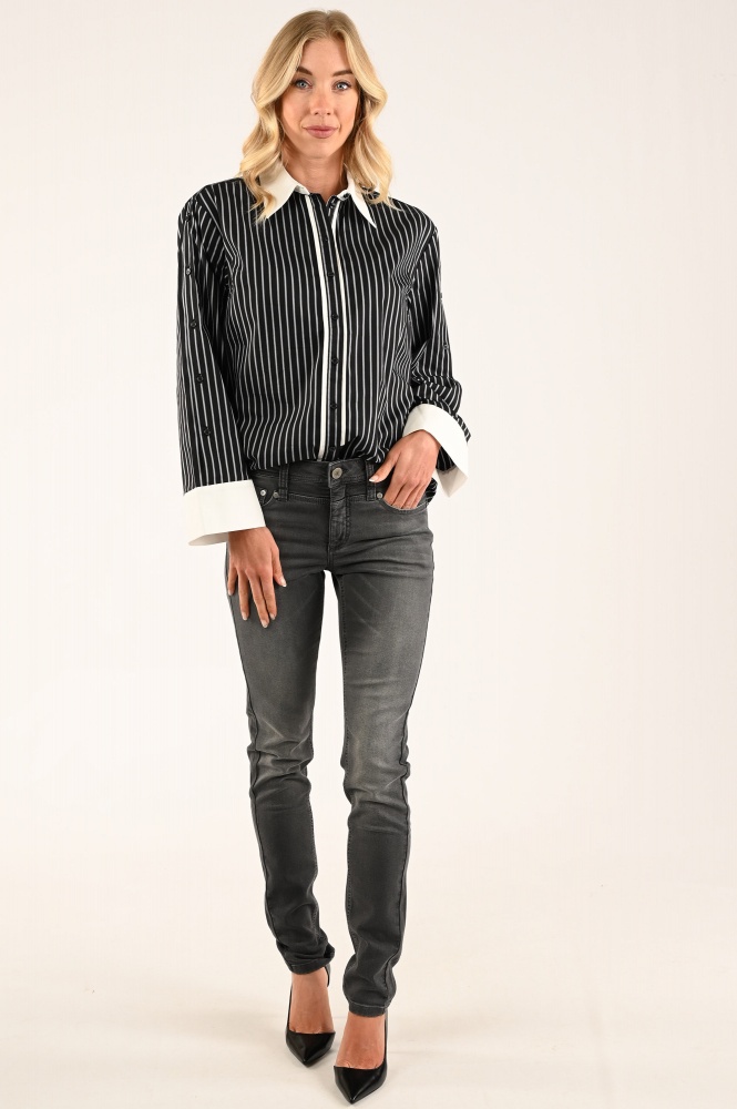 NickJean Bess slim Jeans Grijs