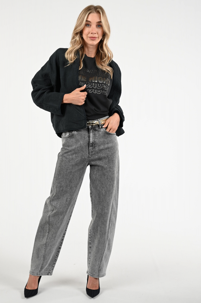 By-Bar Begum grey pants Jeans Grijs