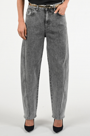 By-Bar Begum grey pants Grijs