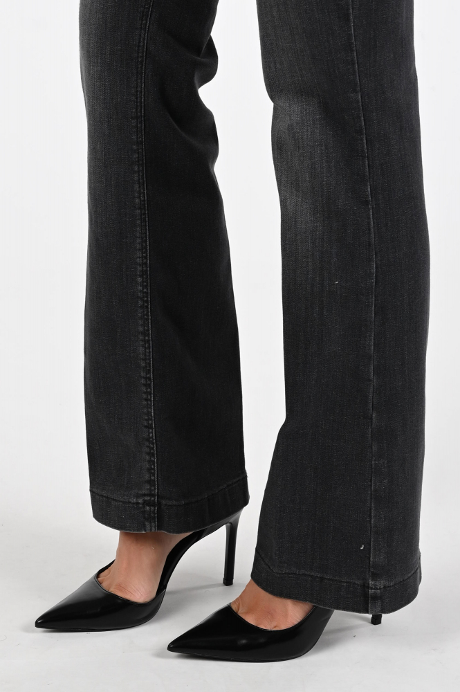 MAC DREAM BOOT Jeans Bootcut Vita Normale, Lavaggio Blu Midnight, Denim Elasticizzato, Taglio Svasato