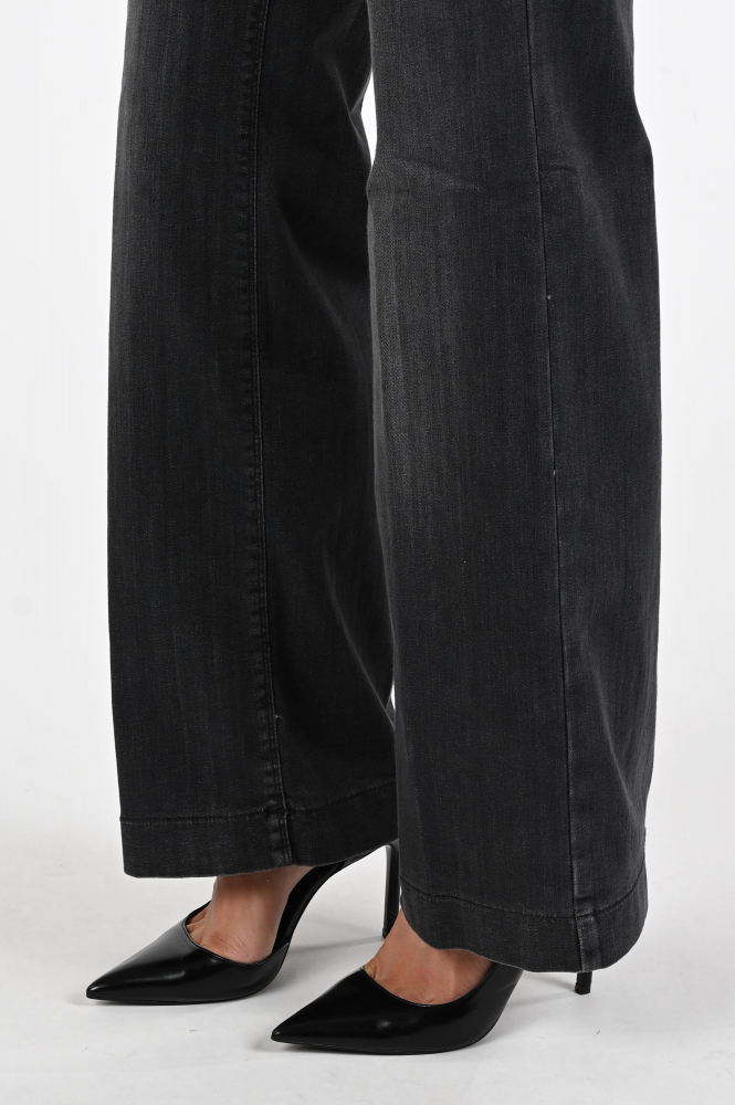 Mac Dream wide 358L-1 Jeans Grijs