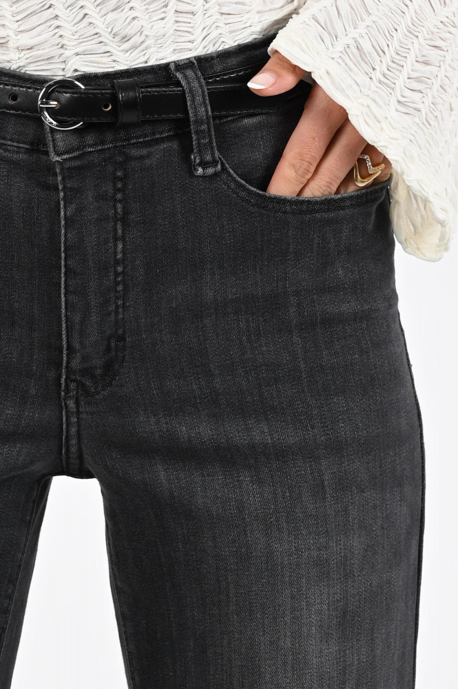Mac Dream wide 358L-1 Jeans Grijs