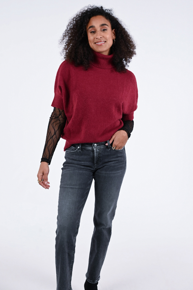 Cambio Piper 9222002722 Jeans Grijs