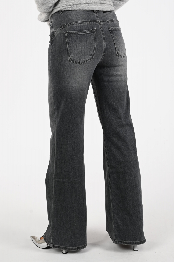 Floréz Ana Flared Jeans Grijs