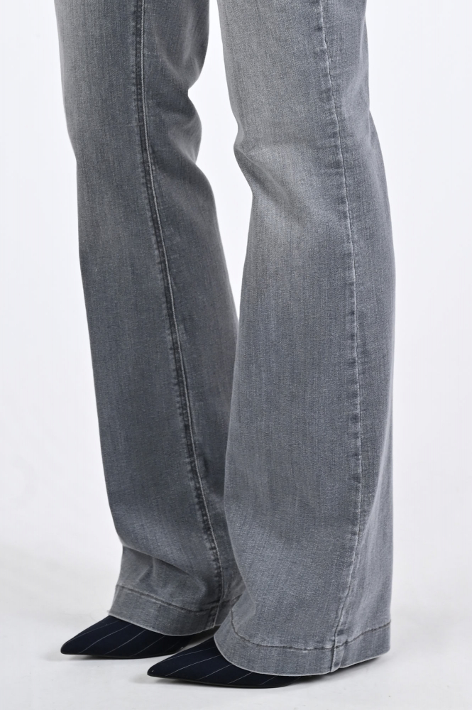 Mac Dream boot long Jeans Grijs