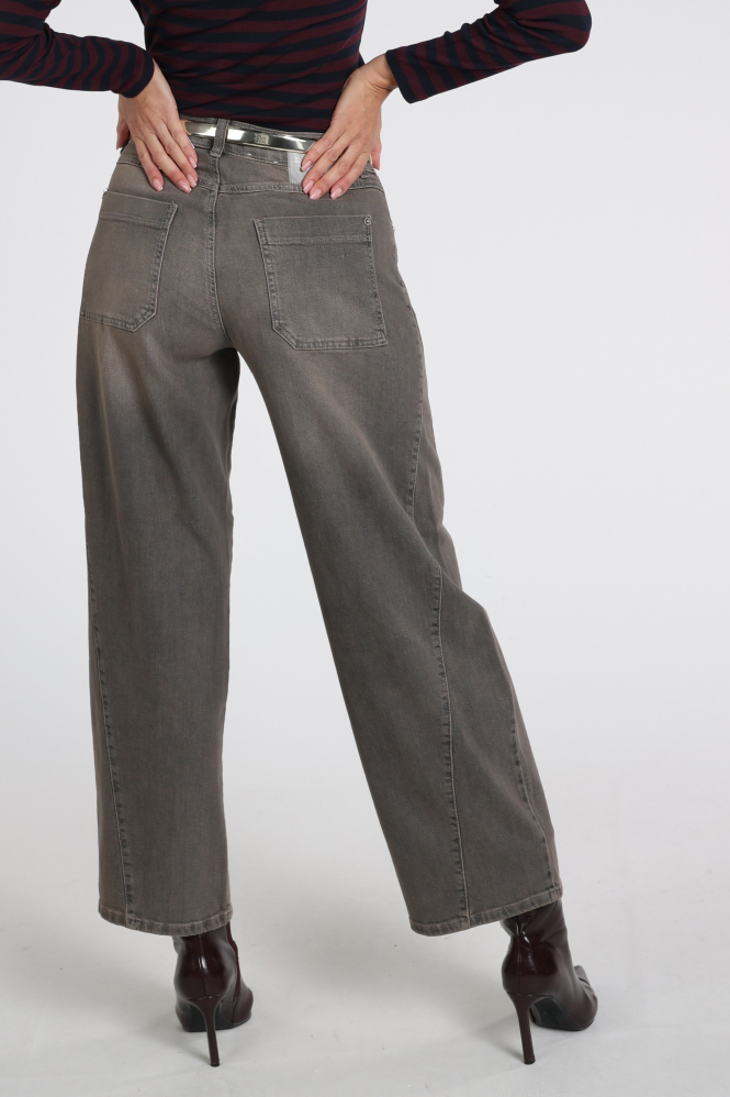 Mac Colorado barrel 0333 Jeans Grijs