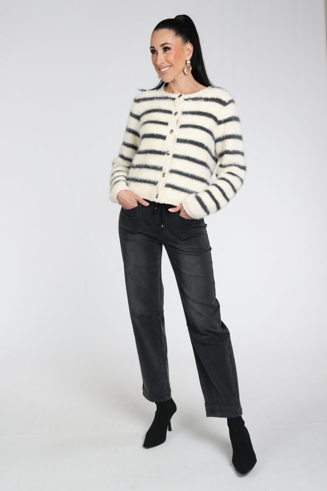 Geisha 61545-10 Jeans Grijs
