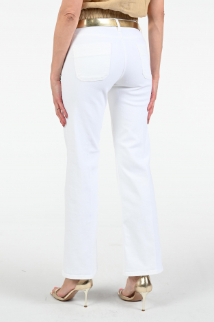 Cambio Tess Wide leg  Wit