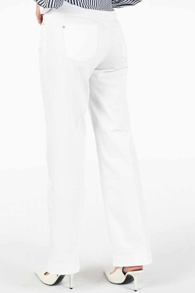 Mac wide 0387-522890 Jeans Wit