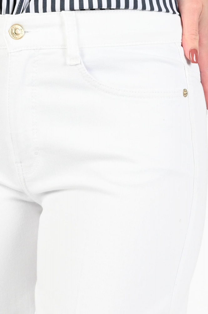 Mac wide 0387-522890 Jeans Wit