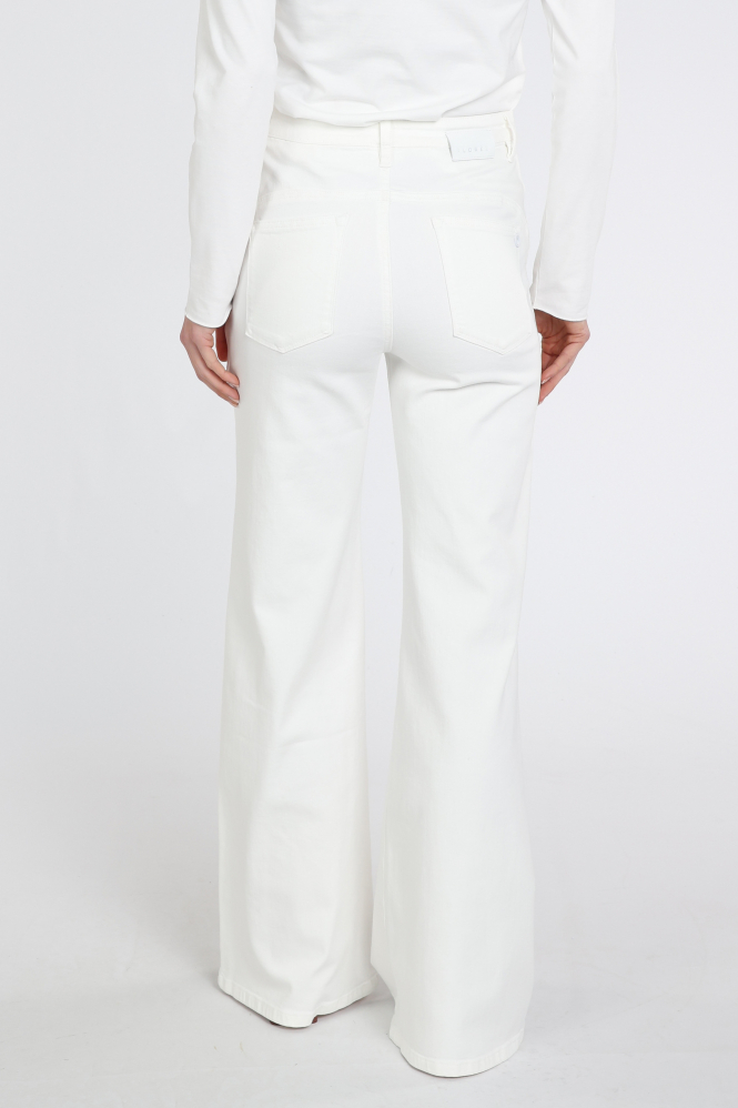 Florez Ana wide pocket Jeans Wit