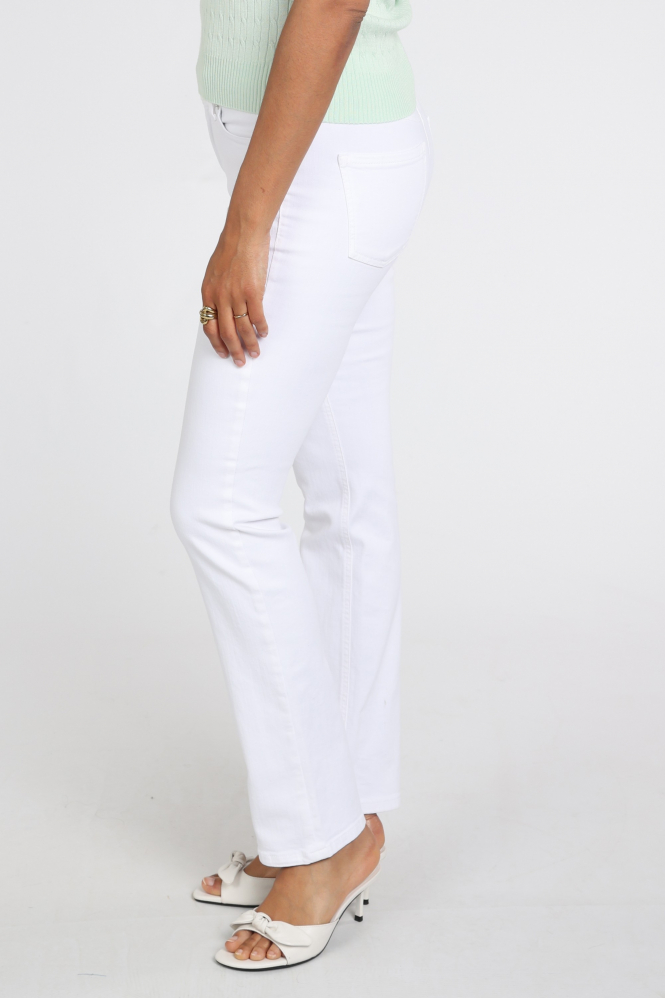Cambio Piper long Jeans Wit