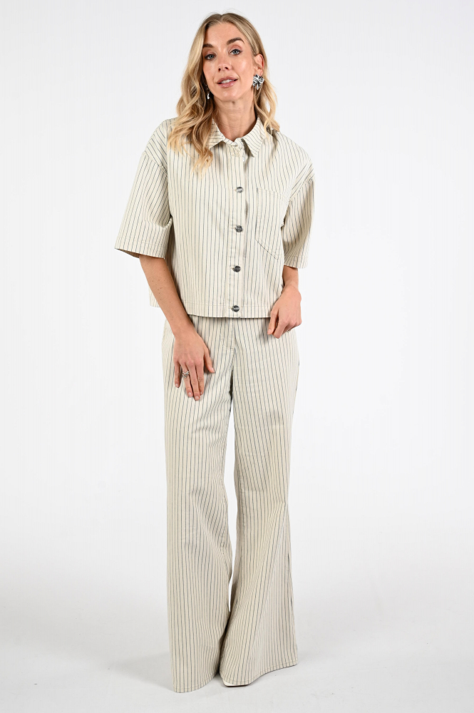 Nukus NKS09065 Coloured jeans Wit