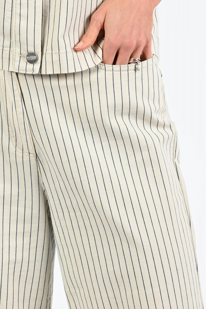 Nukus NKS09065 Coloured jeans Wit