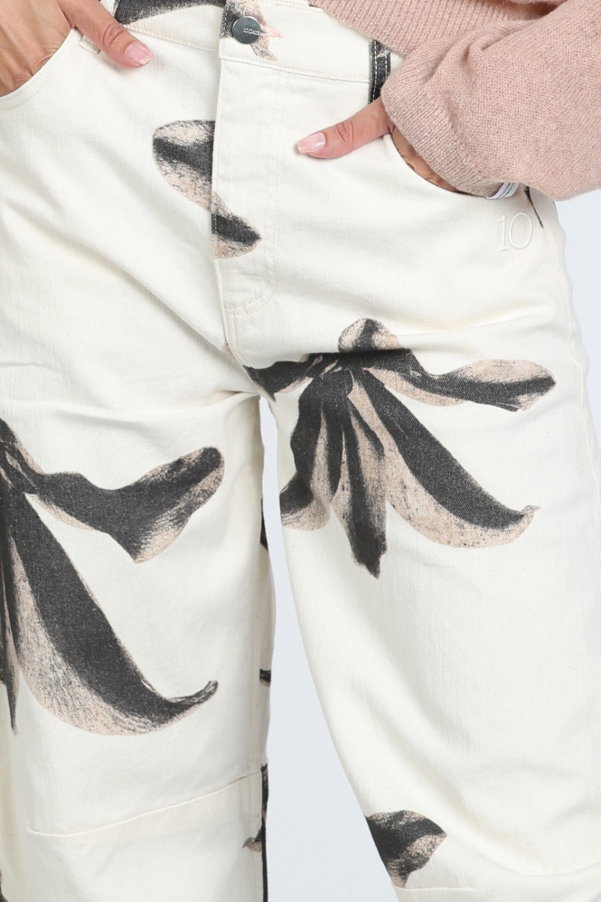 10 Days 20-064-6203 Coloured jeans Wit