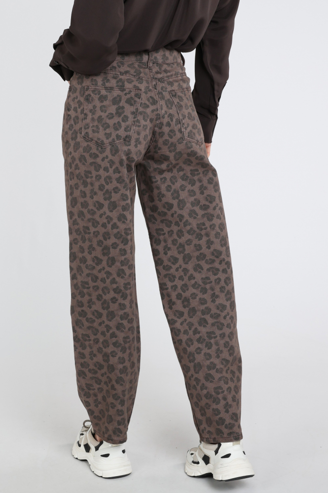 By-Bar 26419312 Lew Coloured jeans Bruin